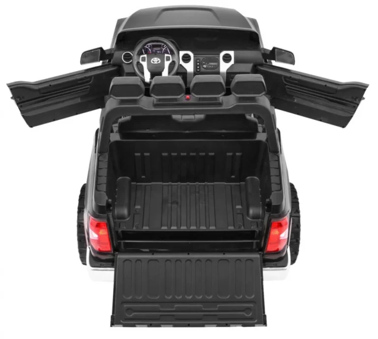 Toyota Tundra Xxl Za Djecu Crna + Daljinski Upravljač + Prtljažnik + Led + Audio + Eva + Spori Start 7