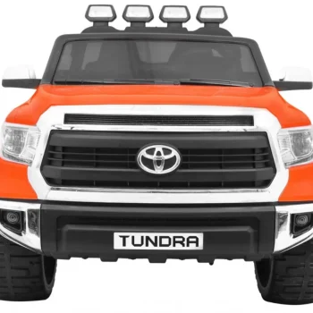 Toyota Tundra Xxl Za Djecu Narančasta + Daljinski Upravljač + Prtljažnik + Led + Audio + Eva 3