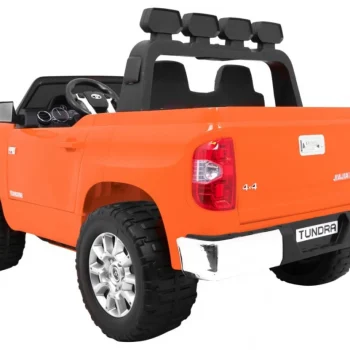 Toyota Tundra Xxl Za Djecu Narančasta + Daljinski Upravljač + Prtljažnik + Led + Audio + Eva 6