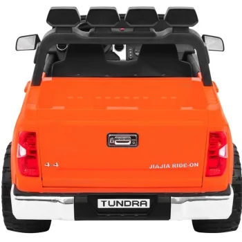Toyota Tundra Xxl Za Djecu Narančasta + Daljinski Upravljač + Prtljažnik + Led + Audio + Eva 8