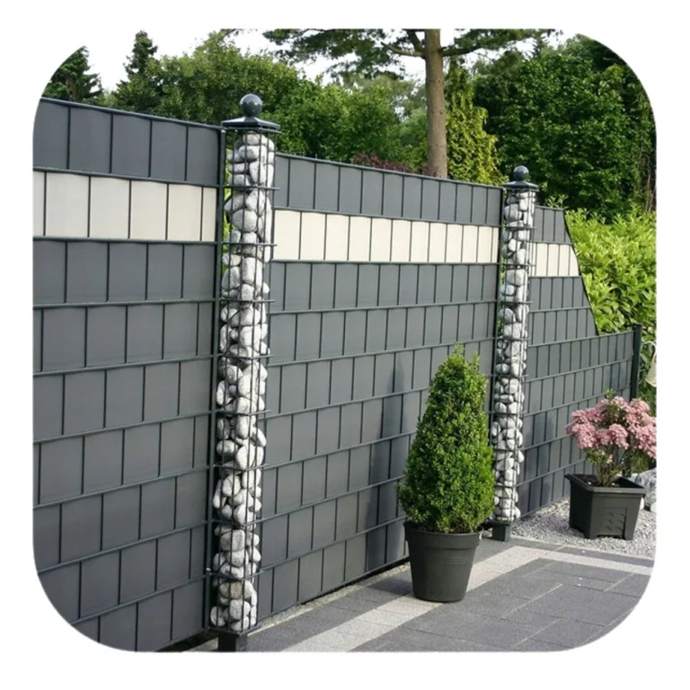 Traka Za Panelnu Ogradu Grafitna 19 Cm × 35 M + 20 Kopči 4