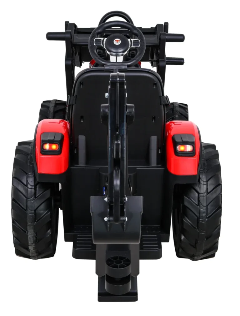 Traktor 720 T S Prikolicom Na Akumulator Crveni 13