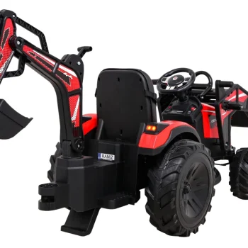 Traktor 720 T S Prikolicom Na Akumulator Crveni 15