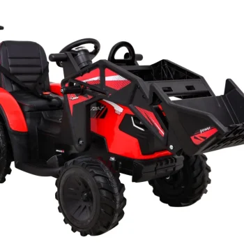 Traktor 720 T S Prikolicom Na Akumulator Crveni 16