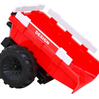 Traktor 720 T S Prikolicom Na Akumulator Crveni 19