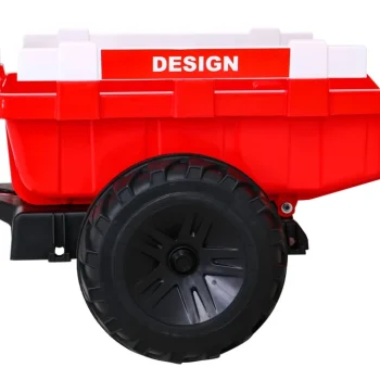 Traktor 720 T S Prikolicom Na Akumulator Crveni 20