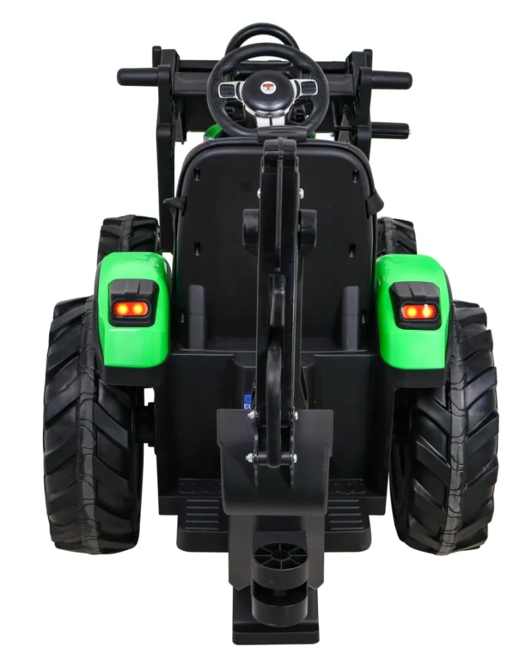 Traktor 720 T S Prikolicom Na Akumulator Zeleni 10
