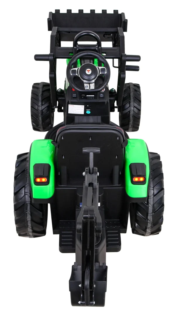 Traktor 720 T S Prikolicom Na Akumulator Zeleni 11