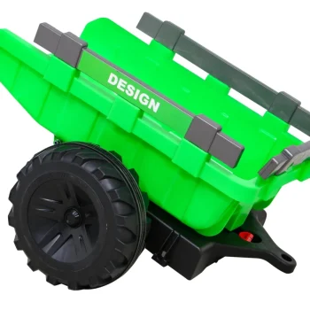 Traktor 720 T S Prikolicom Na Akumulator Zeleni 17