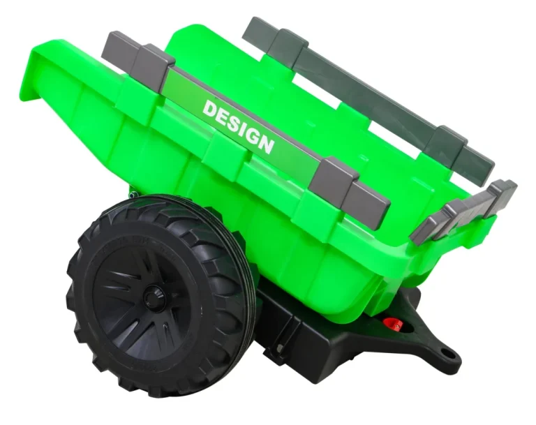 Traktor 720 T S Prikolicom Na Akumulator Zeleni 17