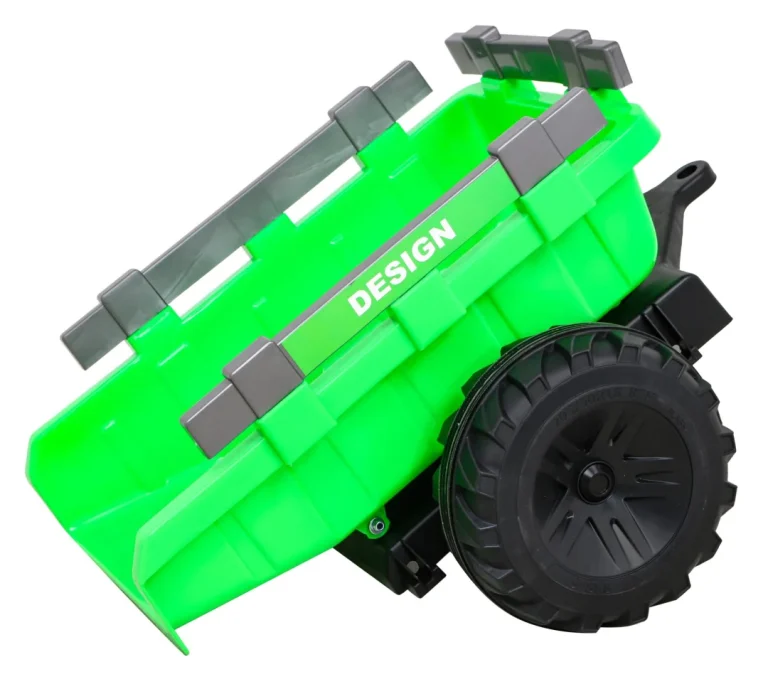 Traktor 720 T S Prikolicom Na Akumulator Zeleni 19