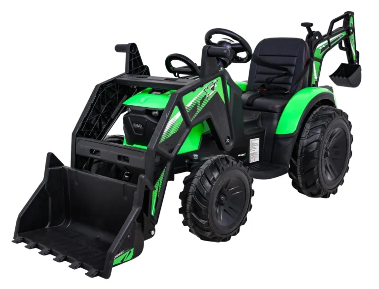 Traktor 720 T S Prikolicom Na Akumulator Zeleni 4