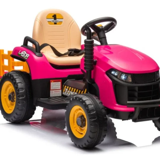 Traktor Bbh 030 Na Akumulator, Ružičasti Auto Na Akumulator 1