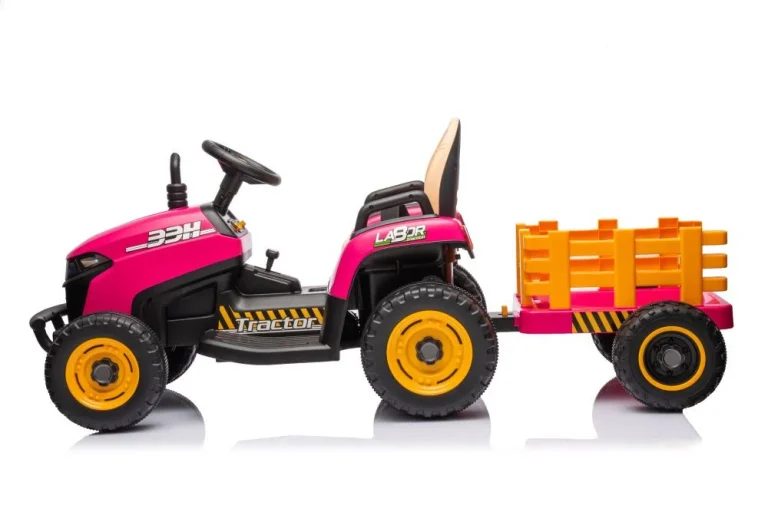 Traktor Bbh 030 Na Akumulator, Ružičasti Auto Na Akumulator 4