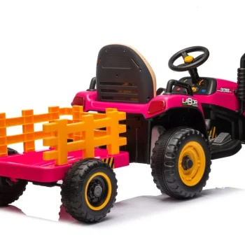 Traktor Bbh 030 Na Akumulator, Ružičasti Auto Na Akumulator 8