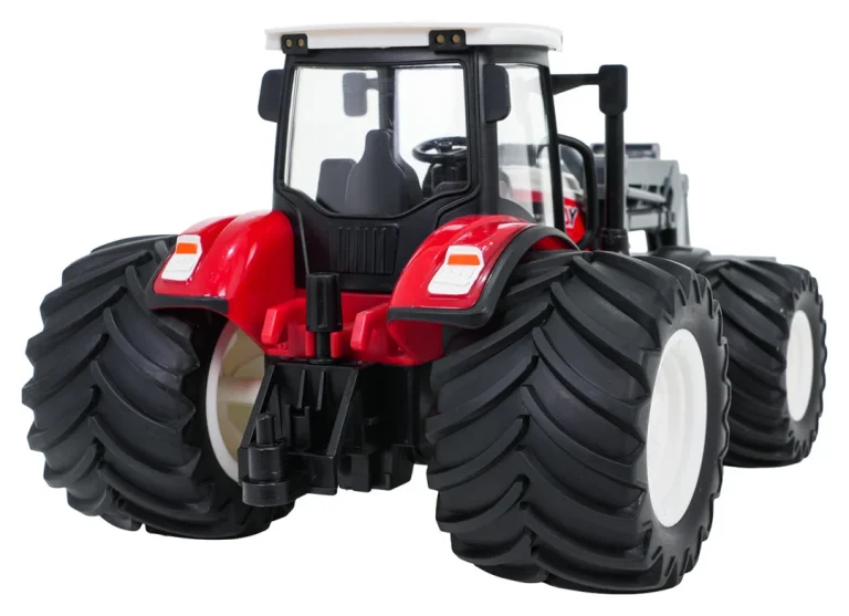 Traktor + Buldožer R/c 1:24 Crveni 5