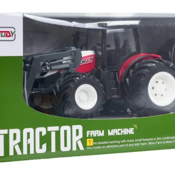 Traktor + Buldožer R/c 1:24 Crveni 8