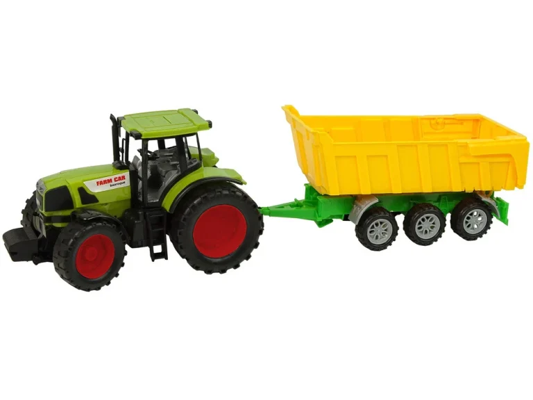 Traktor Crveni Kiper Kamion Žuti Traktor 50 Cm 11