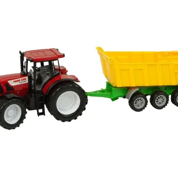 Traktor Crveni Kiper Kamion Žuti Traktor 50 Cm 2