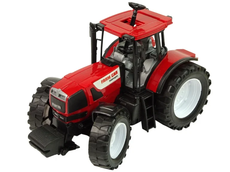 Traktor Crveni Kiper Kamion Žuti Traktor 50 Cm 3