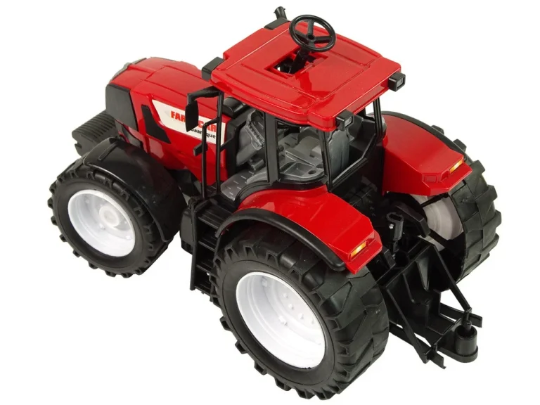 Traktor Crveni Kiper Kamion Žuti Traktor 50 Cm 4