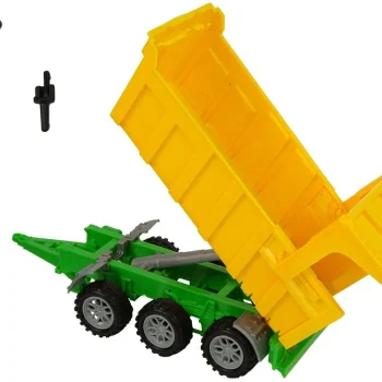 Traktor Crveni Kiper Kamion Žuti Traktor 50 Cm 5