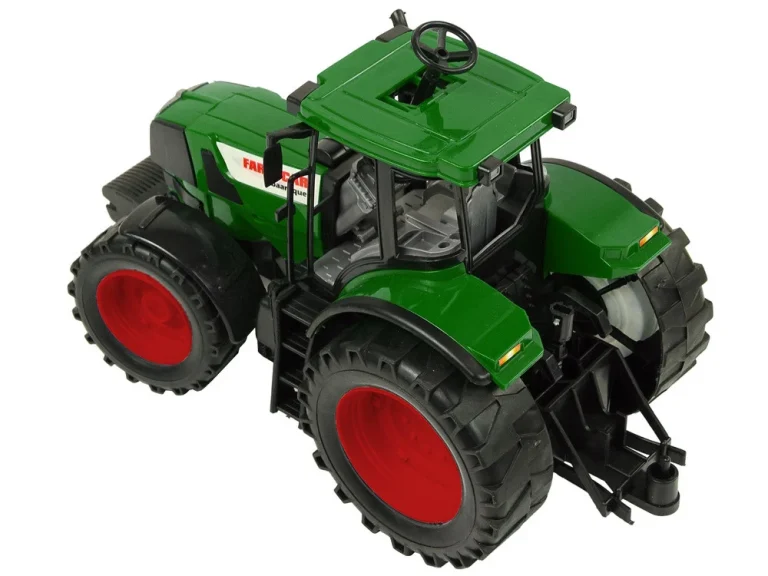 Traktor Crveni Kiper Kamion Žuti Traktor 50 Cm 9