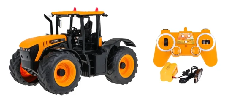Traktor Jcb Fastrac 4220 Na Daljinsko Upravljanje Za Djecu 6+ Interaktivni Model Double E 1:16 2