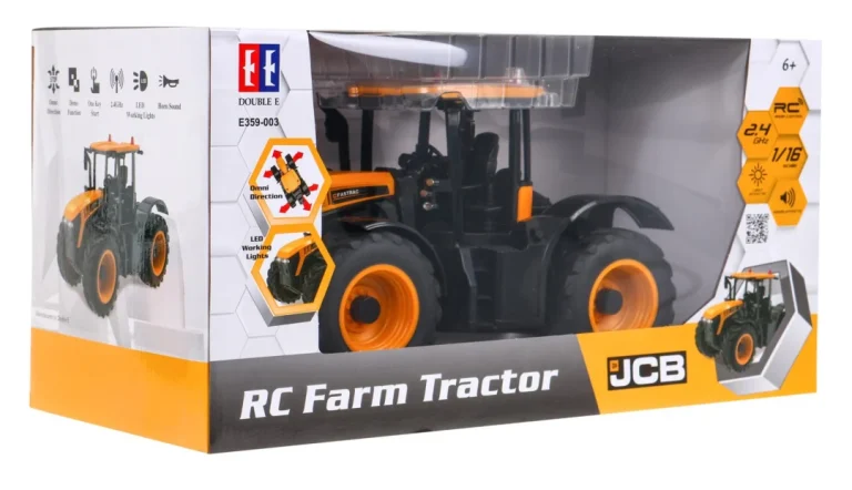 Traktor Jcb Fastrac 4220 Na Daljinsko Upravljanje Za Djecu 6+ Interaktivni Model Double E 1:16 7