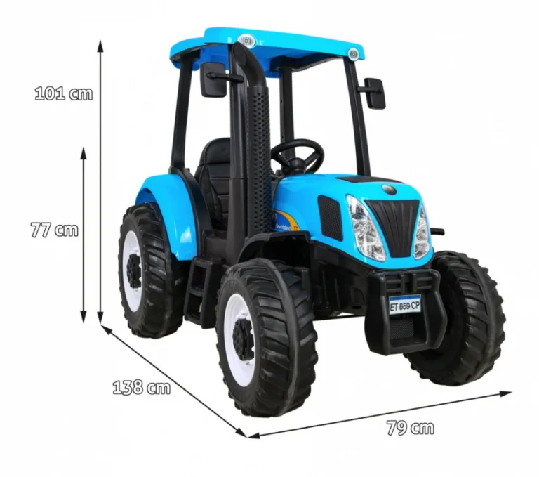 Traktor New Holland T7 Na Akumulator Plavi 3