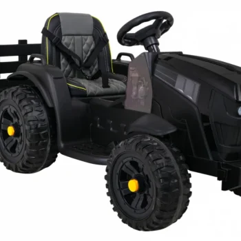 Traktor Titanium S Prikolicom Crni 12v 10
