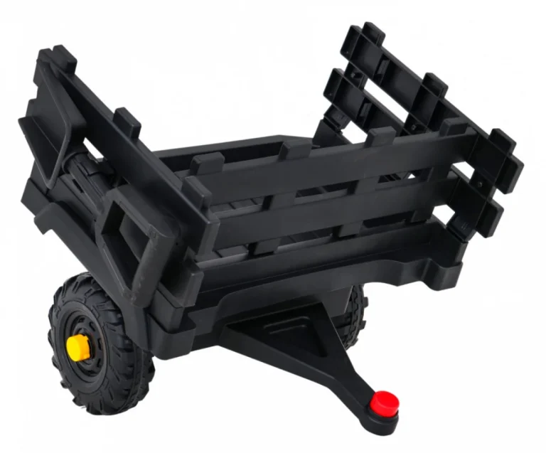 Traktor Titanium S Prikolicom Crni 12v 11