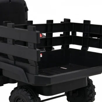 Traktor Titanium S Prikolicom Crni 12v 14