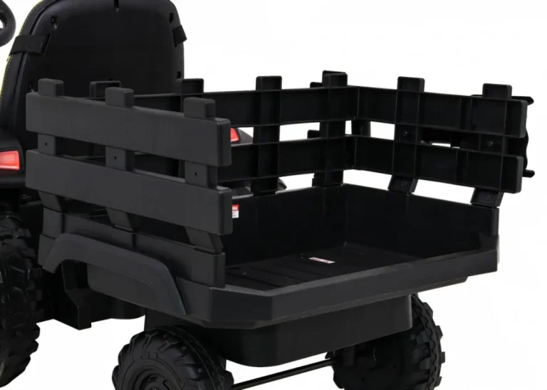 Traktor Titanium S Prikolicom Crni 12v 14