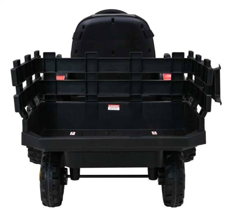 Traktor Titanium S Prikolicom Crni 12v 5