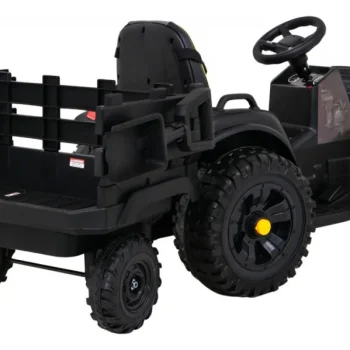 Traktor Titanium S Prikolicom Crni 12v 9