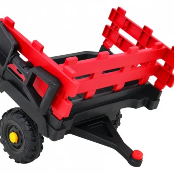 Traktor Titanium S Prikolicom Crveni 12v 11