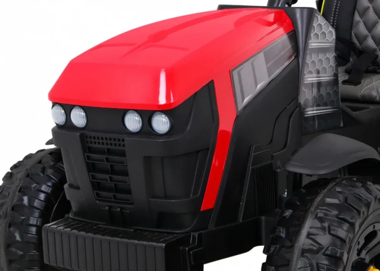 Traktor Titanium S Prikolicom Crveni 12v 13