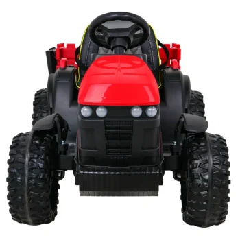 Traktor Titanium S Prikolicom Crveni 12v 3