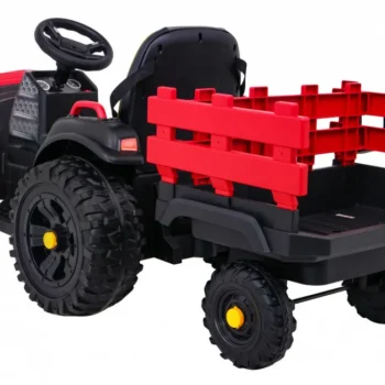 Traktor Titanium S Prikolicom Crveni 12v 5