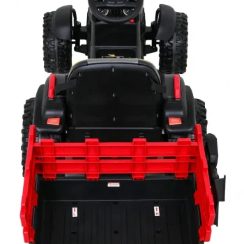 Traktor Titanium S Prikolicom Crveni 12v 7