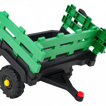 Traktor Titanium S Prikolicom Zeleni 12v 12