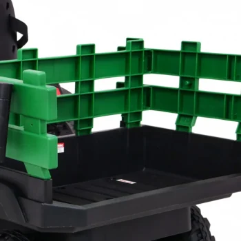 Traktor Titanium S Prikolicom Zeleni 12v 14