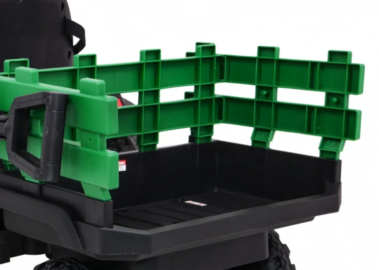 Traktor Titanium S Prikolicom Zeleni 12v 14