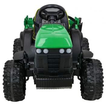 Traktor Titanium S Prikolicom Zeleni 12v 3