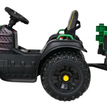 Traktor Titanium S Prikolicom Zeleni 12v 4