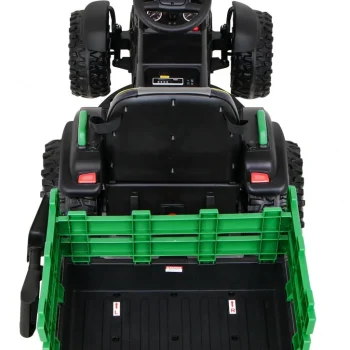 Traktor Titanium S Prikolicom Zeleni 12v 7
