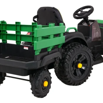 Traktor Titanium S Prikolicom Zeleni 12v 8