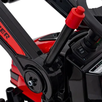 Traktor Bager Na Akumulator Crveni 12v 16