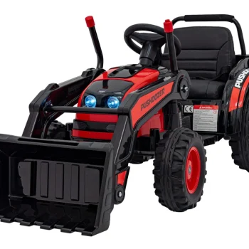 Traktor Bager Na Akumulator Crveni 12v 6